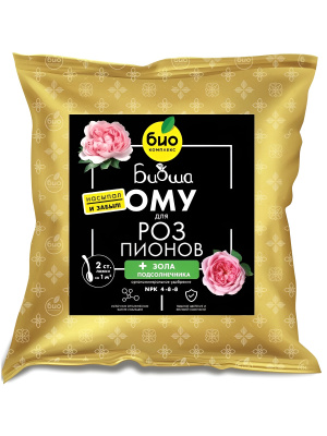 БИО-комплекс ОМУ для роз, пионов ТМ БИОША 1 кг купить с доставкой 