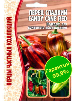 Перец Candy Cane Red [Семена редких растений] купить с доставкой 