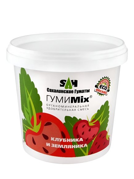 Гуми МИХ для Клубники и Земляники ведро 0,9кг (Сахалинские гуматы)(12шт) купить с доставкой Гуми МИХ для Клубники и Земляники ведро 0,9кг (Сахалинские гуматы)(12шт) купить с доставкой