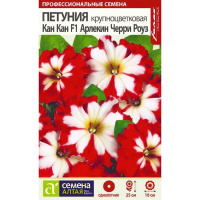 Петуния Кан Кан Арлекин Черри роуз крупноцветковая [Семена алтая]
