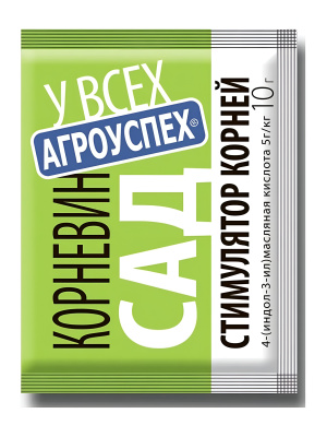 Корневин 10 г [Летто] купить с доставкой «Корневин» - высокоэффективный биопрепарат, содержащий «фитогормоны». На протяжении многих лет он используется в растениеводстве, как мощный регулятор роста корневой системы у садовых и огородных культур, а также комнатных цветов.