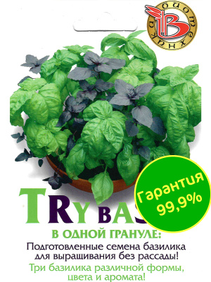 Базилик Трай Базил БукетАрома [Биотехника] купить с доставкой 