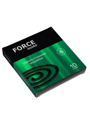 Спираль "FORCE guard" Бездымный 10 шт ./60 купить с доставкой 