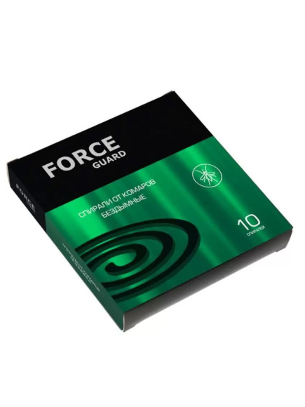 Спираль "FORCE guard" Бездымный 10 шт ./60 купить с доставкой Спираль "FORCE guard" Бездымный 10 шт ./60 купить с доставкой