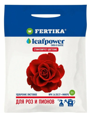 ЛифПавер Розы пионы водорастворимое 15 г [Фертика] купить с доставкой 