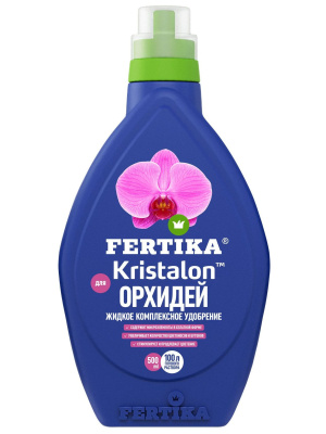 Фертика Кристалон Орхидея 250 мл [Фертика] купить с доставкой Фертика Кристалон Орхидея - это комплексное удобрение, разработанное специально для подкормки орхидей. Оно содержит в своем составе комплекс веществ, которые способствуют: улучшению роста и развития растений, креплению иммунитета растений, удлинению периода цветения, величению количества и размера цветов.