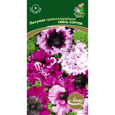 Петуния превосходнейшая Смесь сортов [Поиск] купить с доставкой размер цветков поражает и восхищает