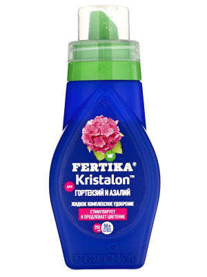Фертика Кристалон Гортензия, Азалия 250 мл [Фертика] купить с доставкой Гортензии и азалии - прекрасные растения, которые могут украсить любой сад. Но для того, чтобы эти растения радовали вас своим пышным цветением, им необходим правильный уход, в том числе и своевременная подкормка.