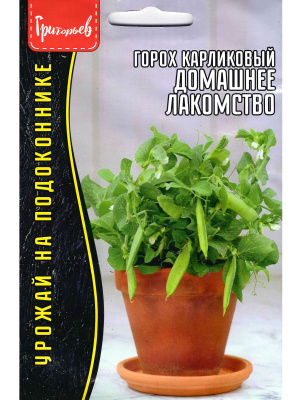 Горох Домашнее Лакомство карликовый [Семена редких растений] купить с доставкой 