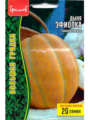 Дыня Эфиопка самоопыляемая [Семена редких растений] купить с доставкой 